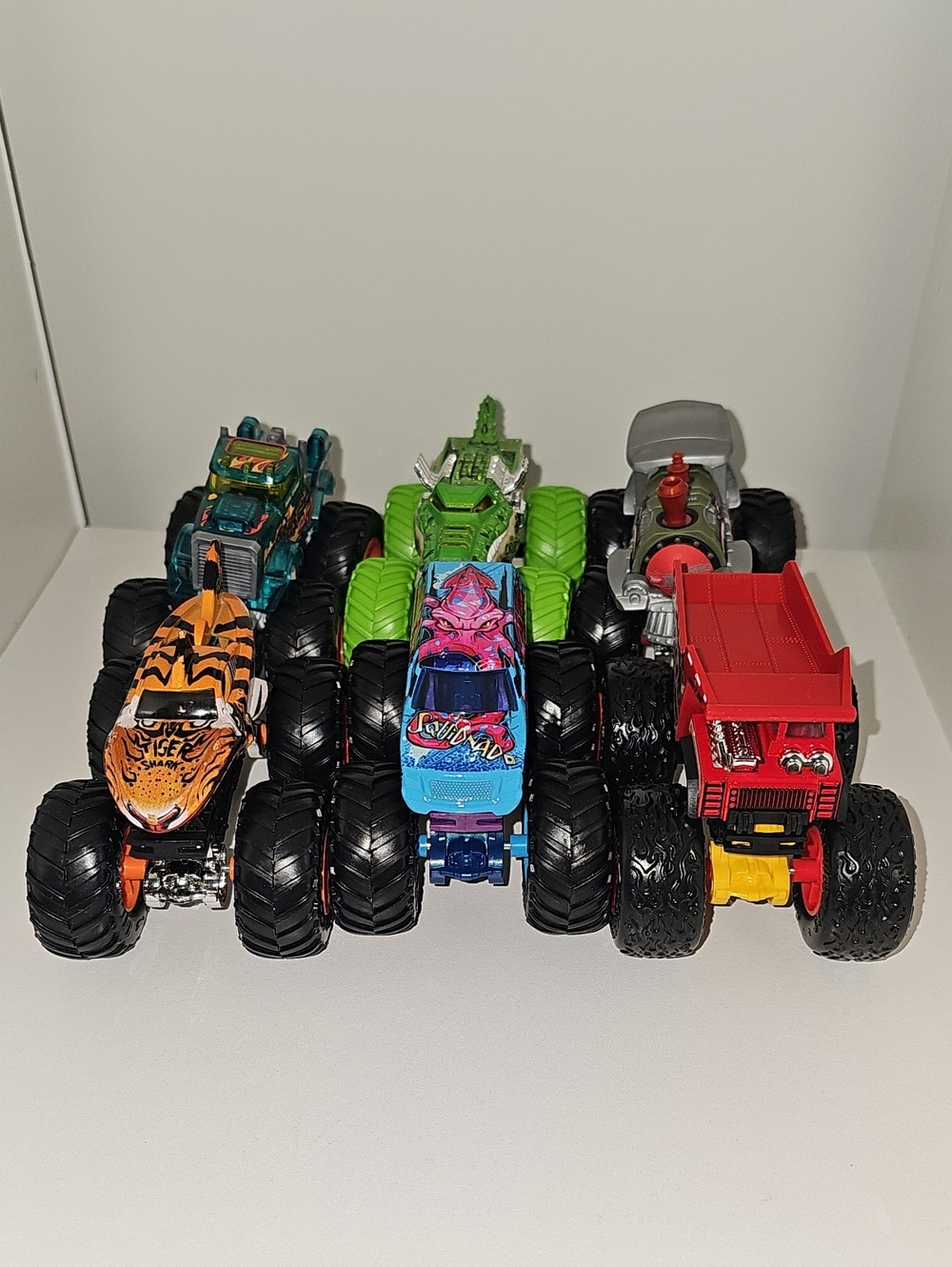 Kids Monster Truck Play Set - Multicolor Mini Vehicles